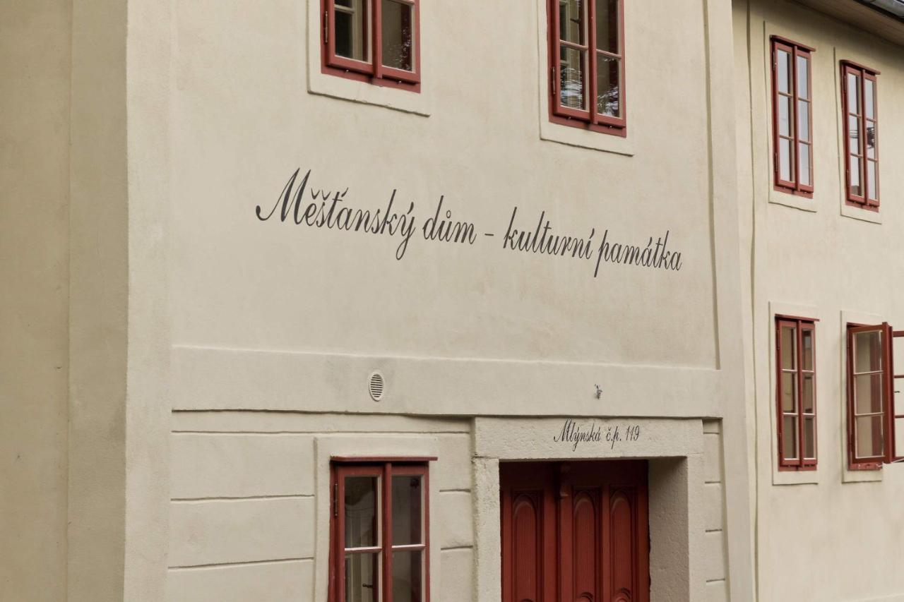 Mestansky Dum - Kulturni Pamatka Mlynska 119 Jindřichŭv Hradec Exterior photo